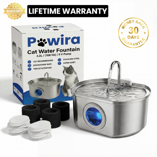 Pawira™ Stainless Steel Water Fountain